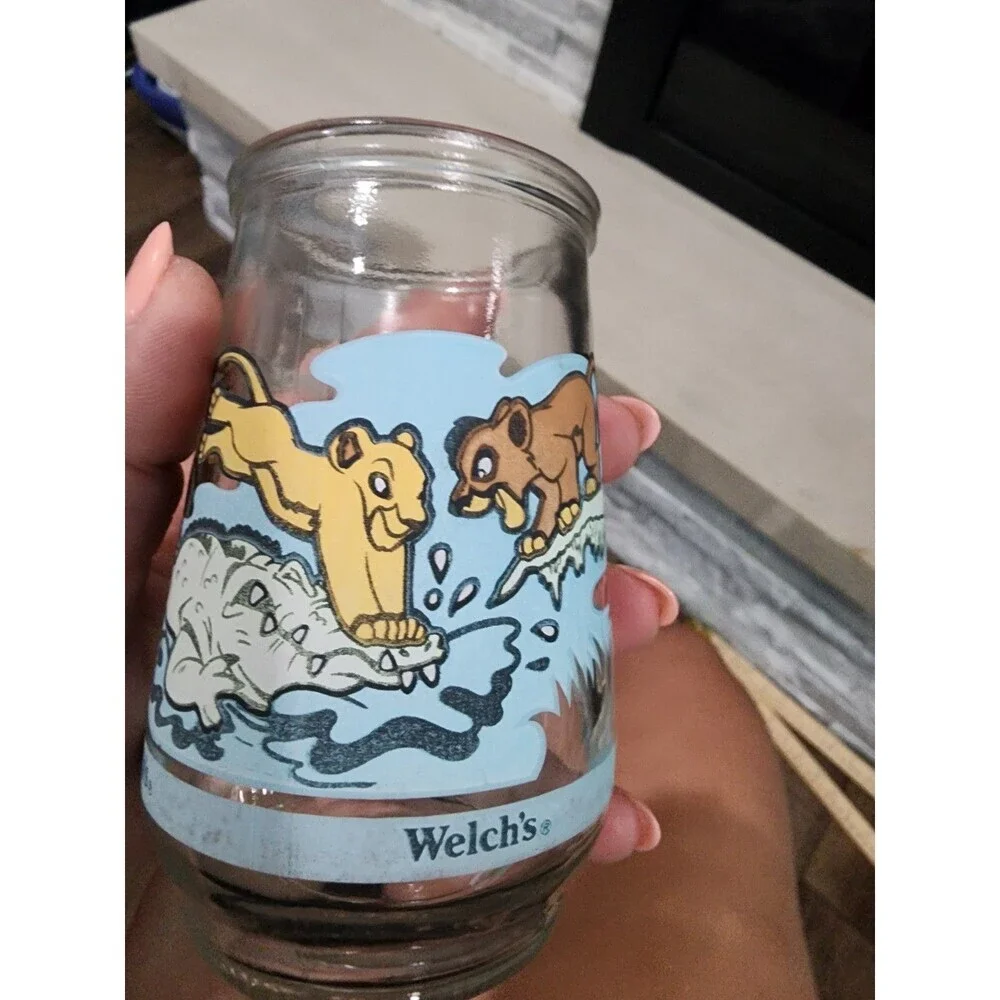 The Lion King 2 Welch's Jelly Glass Jar #5 1998 Disney Simba's Pride Nala Pumba - Picture 3 of 10